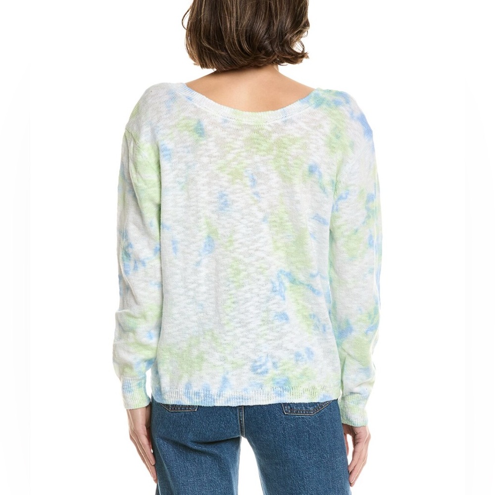 27 Miles Malibu Twist Back Sweater Tie-Dye Size Small NWT - Picture 2 of 7
